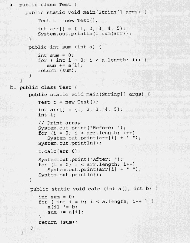 Programs Arrays In Java