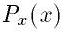 P_x(x)